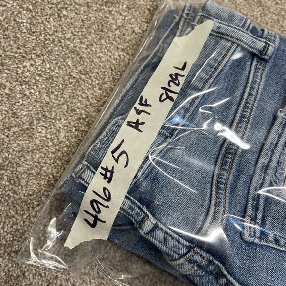 Abercrombie & fitch the super skinny ankle jeans womens 8/29L high rise distress - Picture 7 of 14